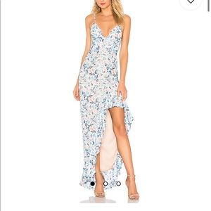 Lovers + Friends Ahamani Gown in Meadow Floral